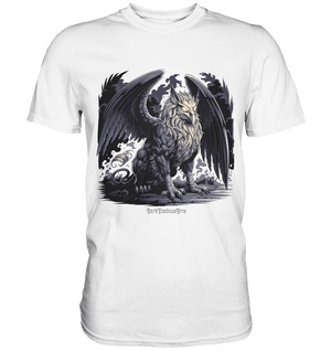 Eternal Guardian - The Enigmatic Stone Griffin - Premium Shirt | Unisex - Shirts | Dark Shadows Arts