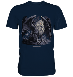 Eternal Guardian - The Enigmatic Stone Griffin - Premium Shirt | Unisex - Shirts | Dark Shadows Arts