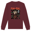 Fear Is Real – Horrorikonen im Schattenstil - DSA - Organic Basic Unisex Sweatshirt | Sweatshirts | Dark Shadows Arts