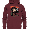 Fear Is Real – Horrorikonen im Schattenstil - DSA - Organic Hoodie | Hoodies | Dark Shadows Arts