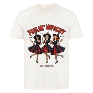 Feelin’ Witchy - HigherBlanks Premium T-Shirt | T-Shirt | Dark Shadows Arts