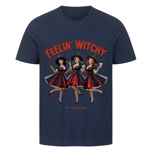 Feelin’ Witchy - HigherBlanks Premium T-Shirt | T-Shirt | Dark Shadows Arts