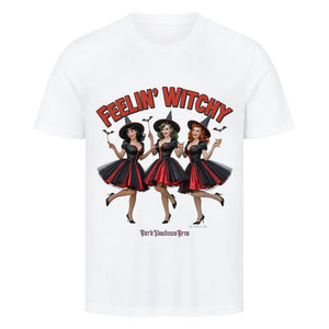 Feelin’ Witchy - HigherBlanks Premium T-Shirt | T-Shirt | Dark Shadows Arts