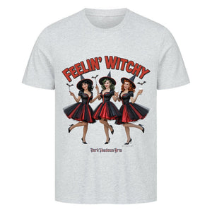 Feelin’ Witchy - HigherBlanks Premium T-Shirt | T-Shirt | Dark Shadows Arts