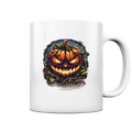 Filigranes Halloween Kürbis Motiv - Tasse glossy | Trinkgefäße | Dark Shadows Arts