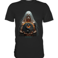 Flamebound Guardian - Silver - Haired Enchantress - Premium Shirt | Unisex - Shirts | Dark Shadows Arts