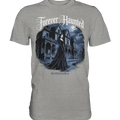 Forever Haunted – Zwischen Schatten und Erinnerungen - Premium Shirt | Unisex - Shirts | Dark Shadows Arts