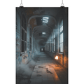 Forgotten Asylum - Die düstere Vergangenheit eines verlorenen Ortes - Poster Din A1 (hoch) | Wall Art | Dark Shadows Arts