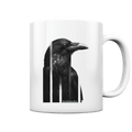 Gefiederte Schatten – Eingesperrte Freiheit - Tasse glossy | Trinkgefäße | Dark Shadows Arts