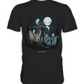 Geisterhafte Nacht – Wächter des Friedhofs - Premium Shirt | Unisex - Shirts | Dark Shadows Arts