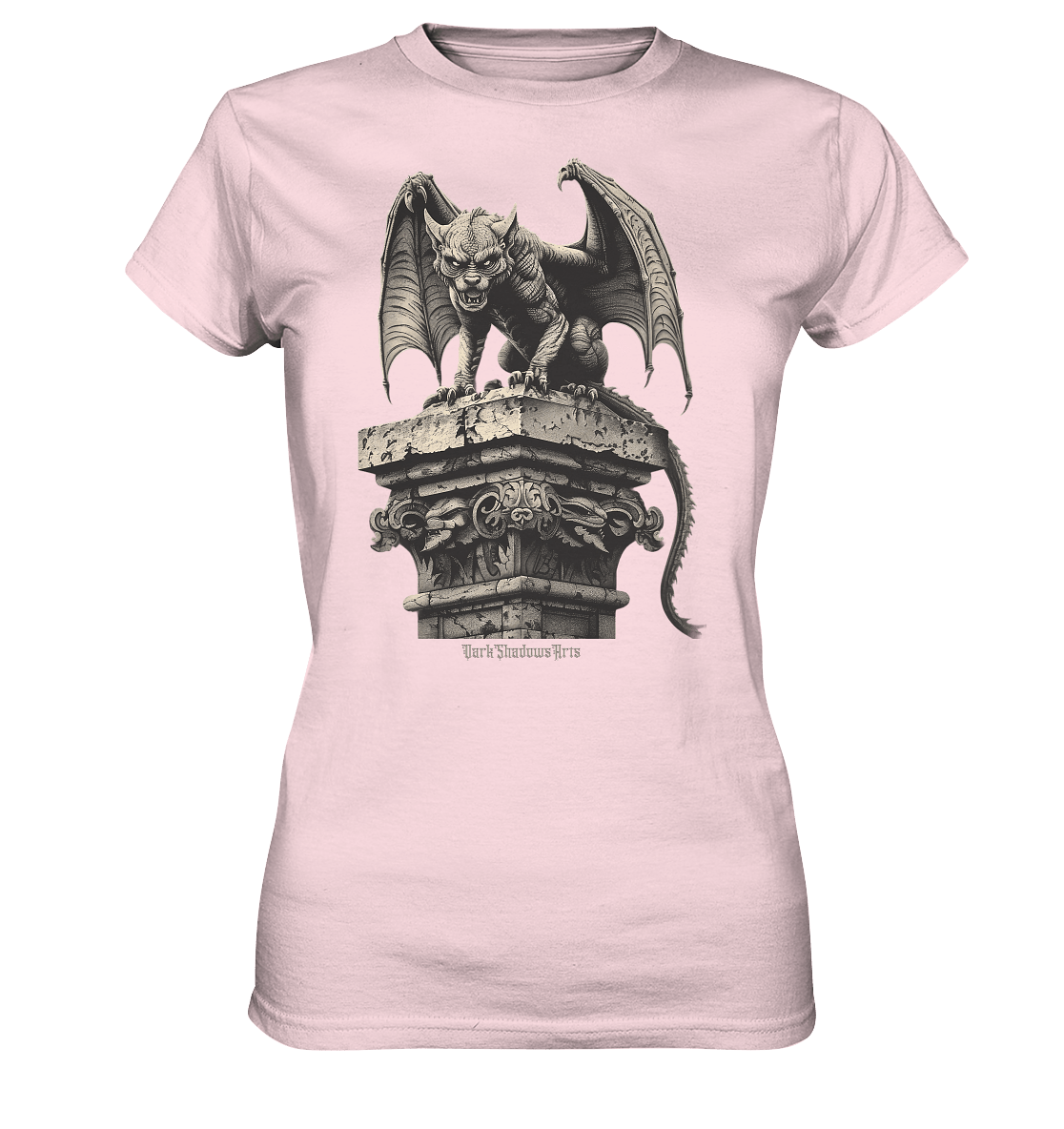 Gothic Wächter Groteske Gargoyle - Ladies Premium Shirt | Lady - Shirts | Dark Shadows Arts