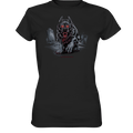 Graveyard Sentinel The Bloodhound of Nightmares - Ladies Premium Shirt | Lady - Shirts | Dark Shadows Arts