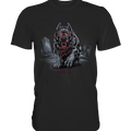 Graveyard Sentinel The Bloodhound of Nightmares - Premium Shirt | Unisex - Shirts | Dark Shadows Arts