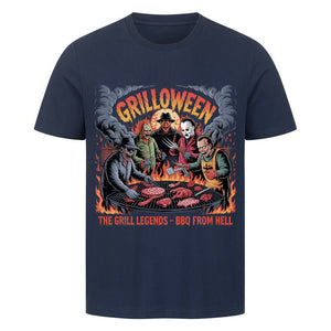 Grilloween - HigherBlanks Premium T-Shirt | T-Shirt | Dark Shadows Arts