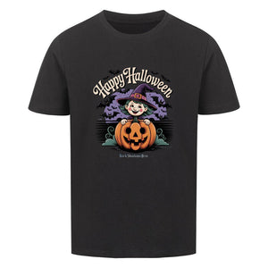 Happy Halloween Witch Pumpkin - Premium Organic Shirt Kids | T-Shirt | Dark Shadows Arts