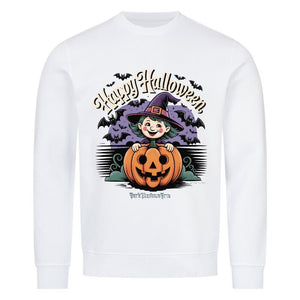 Happy Halloween Witch Pumpkin - Premium Organic Sweatshirt | Sweatshirt | Dark Shadows Arts