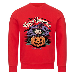 Happy Halloween Witch Pumpkin - Premium Organic Sweatshirt | Sweatshirt | Dark Shadows Arts