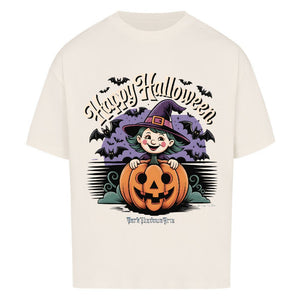 Happy Halloween Witch Pumpkin - VACANCY Oversized Shirt | T-Shirt | Dark Shadows Arts