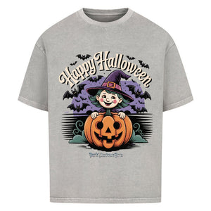 Happy Halloween Witch Pumpkin - VACANCY Oversized Shirt | T-Shirt | Dark Shadows Arts
