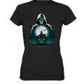 Haunting Gaze - The Enigmatic Specter - Ladies Premium Shirt | Lady - Shirts | Dark Shadows Arts