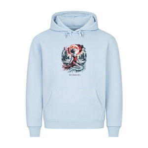 Heart of Thorns – Gebrochene Göttin unter Blutmond - HigherBlanks Premium Hoodie | Hoodie | Dark Shadows Arts