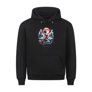 Heart of Thorns – Gebrochene Göttin unter Blutmond - HigherBlanks Premium Hoodie | Hoodie | Dark Shadows Arts