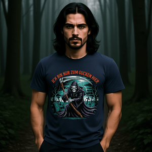 Ich bin nur zum Gucken hier - HigherBlanks Premium T-Shirt | T-Shirt | Dark Shadows Arts
