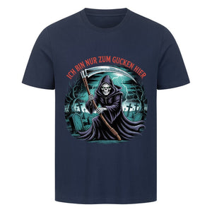 Ich bin nur zum Gucken hier - HigherBlanks Premium T-Shirt | T-Shirt | Dark Shadows Arts