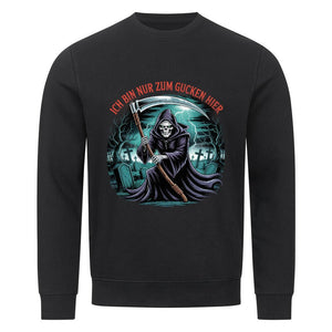 Ich bin nur zum Gucken hier - Premium Organic Sweatshirt | Sweatshirt | Dark Shadows Arts