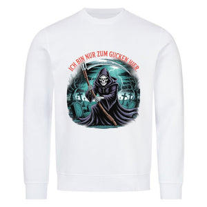 Ich bin nur zum Gucken hier - Premium Organic Sweatshirt | Sweatshirt | Dark Shadows Arts