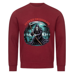 Ich bin nur zum Gucken hier - Premium Organic Sweatshirt | Sweatshirt | Dark Shadows Arts