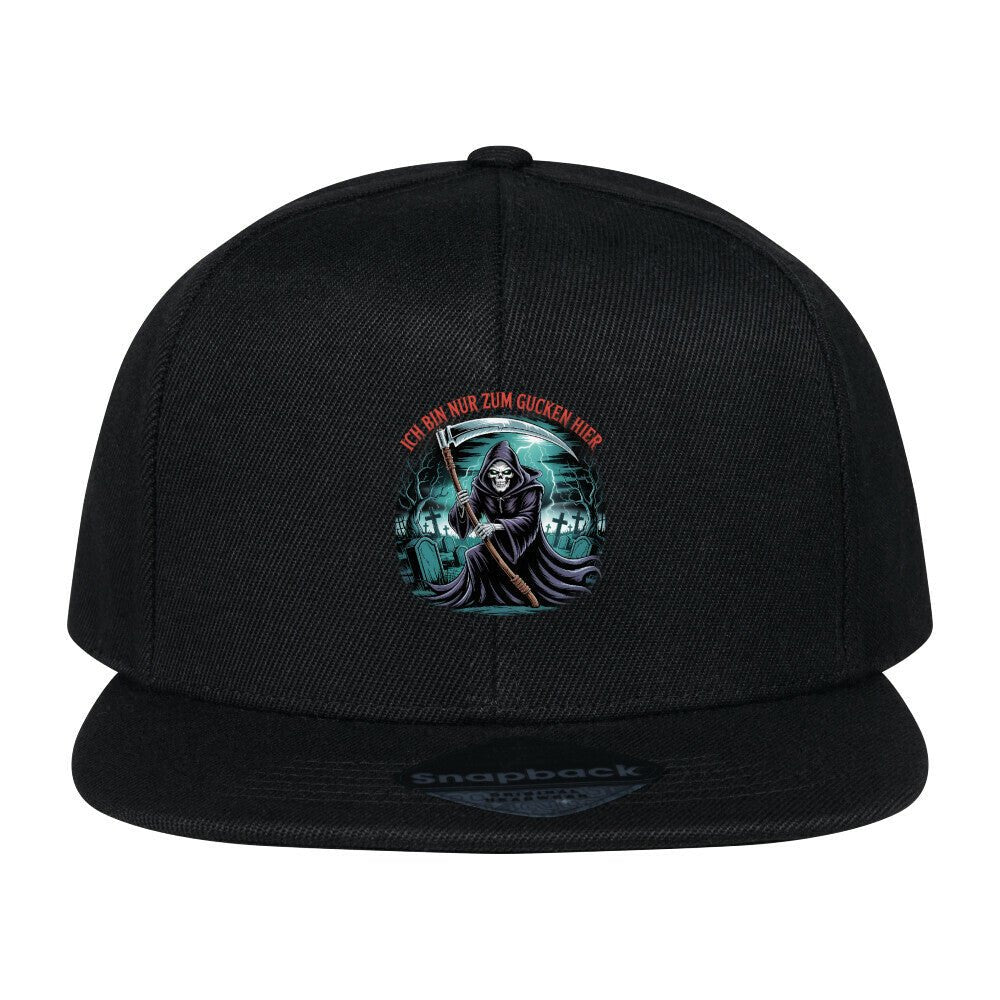 Ich bin nur zum Gucken hier - Snapback Cap | Cap | Dark Shadows Arts