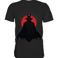 Infernal Eclipse - Demon Silhouette - Premium Shirt | Unisex - Shirts | Dark Shadows Arts