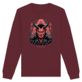 Infernal Sovereign – Dämonische Macht in Gothic - Rot - Organic Basic Unisex Sweatshirt | Sweatshirts | Dark Shadows Arts
