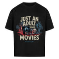 Just an Adult Who Loves Horror Movies Oversized Shirt - VACANCY Oversized Shirt | T-Shirt | Dark Shadows Arts