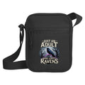 Just an Adult Who Loves Ravens - Umhängetasche | SportTShirt | Dark Shadows Arts