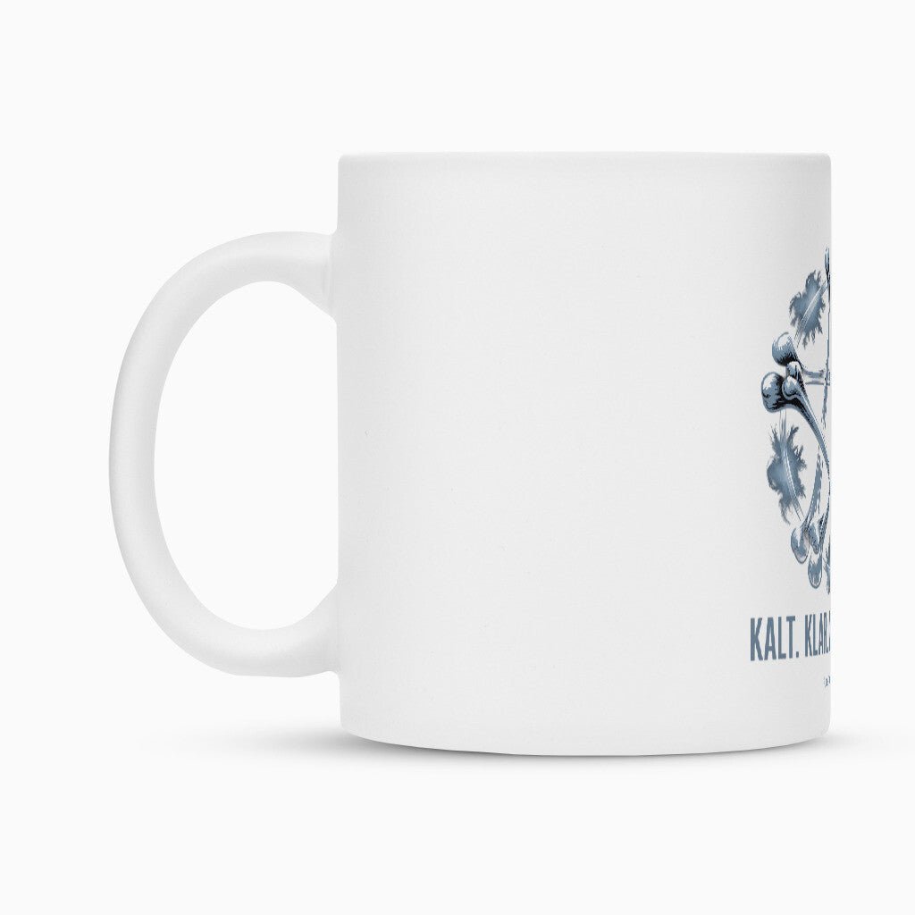 Kalt. Klar. Knochenhart. - Tasse | Mug | Dark Shadows Arts
