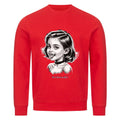 Kleine Vampirin mit Frechmut - Premium Organic Sweatshirt | Sweatshirt | Dark Shadows Arts