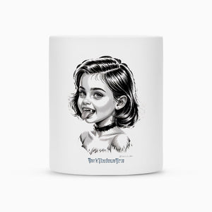 Kleine Vampirin mit Frechmut - Tasse | Mug | Dark Shadows Arts