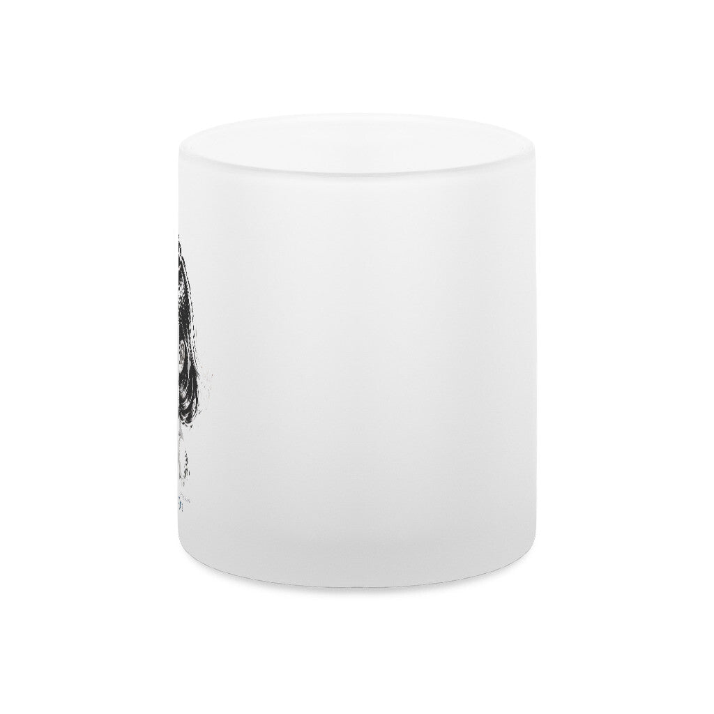 Kleine Vampirin mit Frechmut - Teelichthalter satiniert | Mug | Dark Shadows Arts