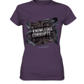 Knowledge Corrupts - Die dunkle Seite der Information - Ladies Premium Shirt | Lady - Shirts | Dark Shadows Arts