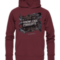 Knowledge Corrupts - Die dunkle Seite der Information - Organic Hoodie | Hoodies | Dark Shadows Arts