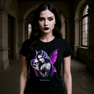 Königin der Schattenflügel - HigherBlanks Premium T-Shirt | T-Shirt | Dark Shadows Arts