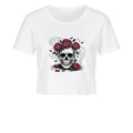 Lebe wild. Stirb poetisch. - Ladies Cropped Tee | T-Shirt | Dark Shadows Arts