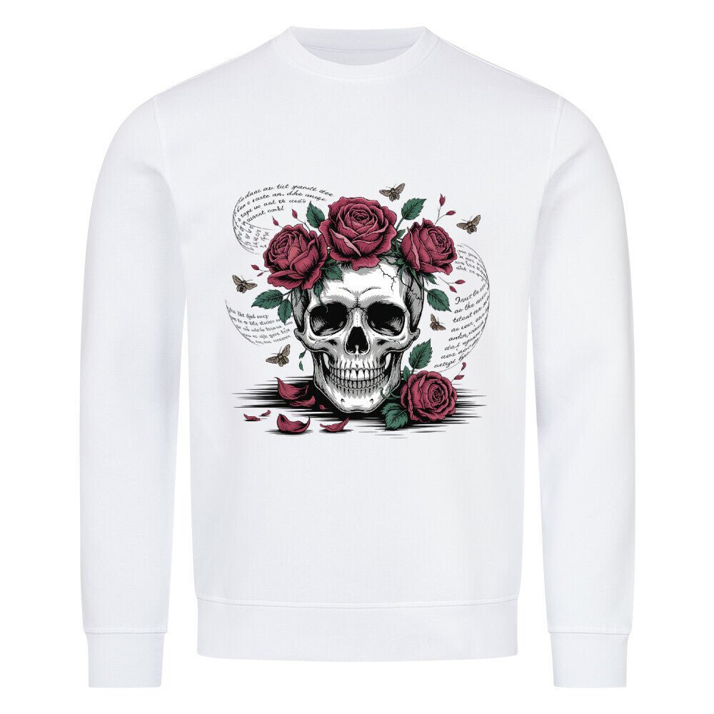 Lebe wild. Stirb poetisch. - Premium Organic Sweatshirt | Sweatshirt | Dark Shadows Arts