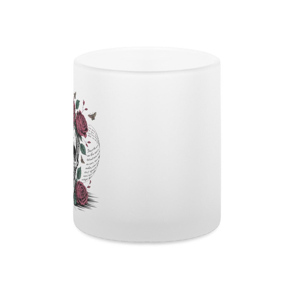 Lebe wild. Stirb poetisch. - Teelichthalter satiniert | Mug | Dark Shadows Arts