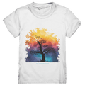 Licht & Schatten – Magische Baumlandschaft mit Sternbild - Kids Premium Shirt | Kids & Babys | Dark Shadows Arts