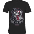 Liebe bis zum Grab - Gothic - Hochzeit mit Skeletten - Premium Shirt | Unisex - Shirts | Dark Shadows Arts