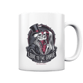 Liebe bis zum Grab - Gothic - Hochzeit mit Skeletten - Tasse glossy | Trinkgefäße | Dark Shadows Arts