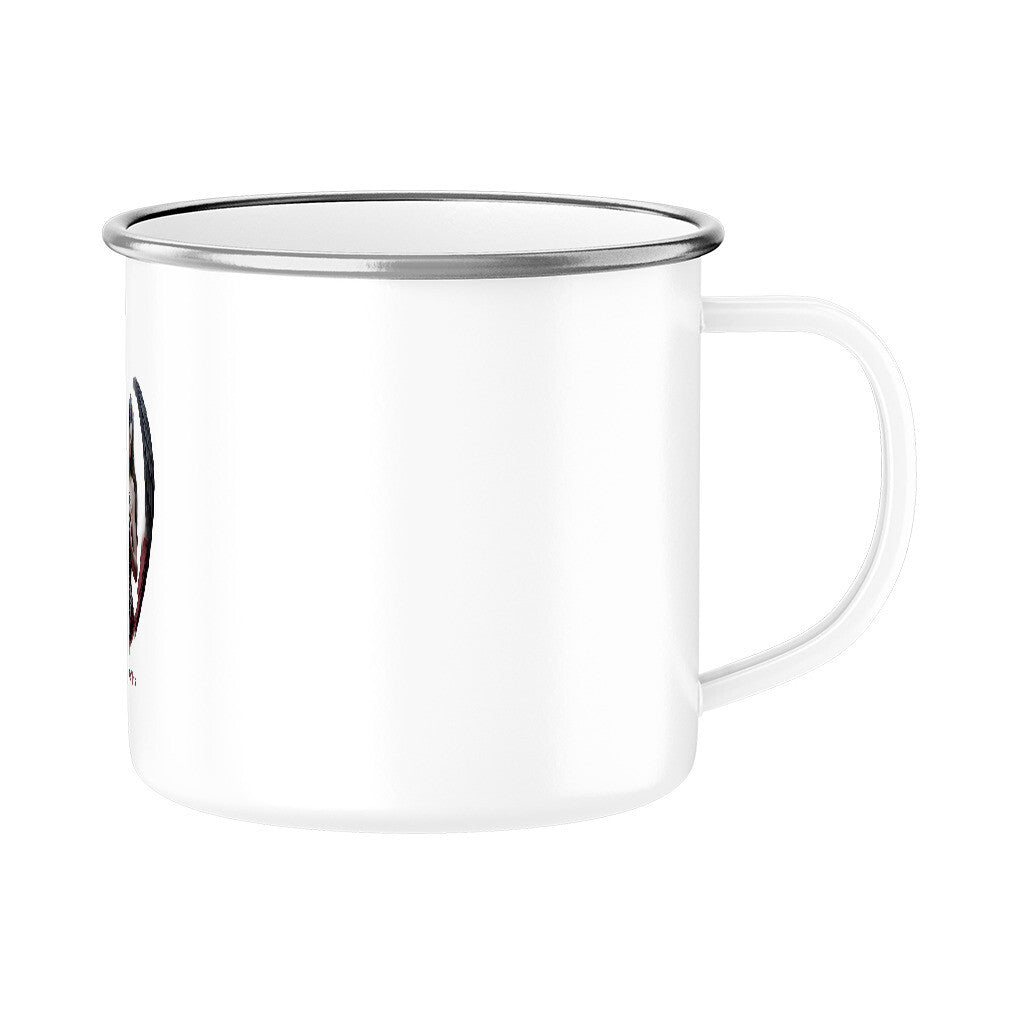 Lonely Angel - Emaille Tasse | Mug | Dark Shadows Arts